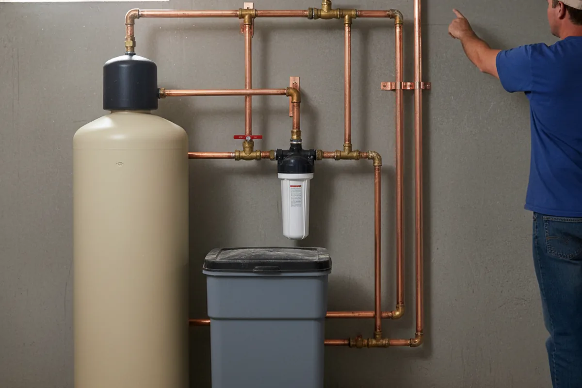 Whole-house water treatment system installed in Stilwell